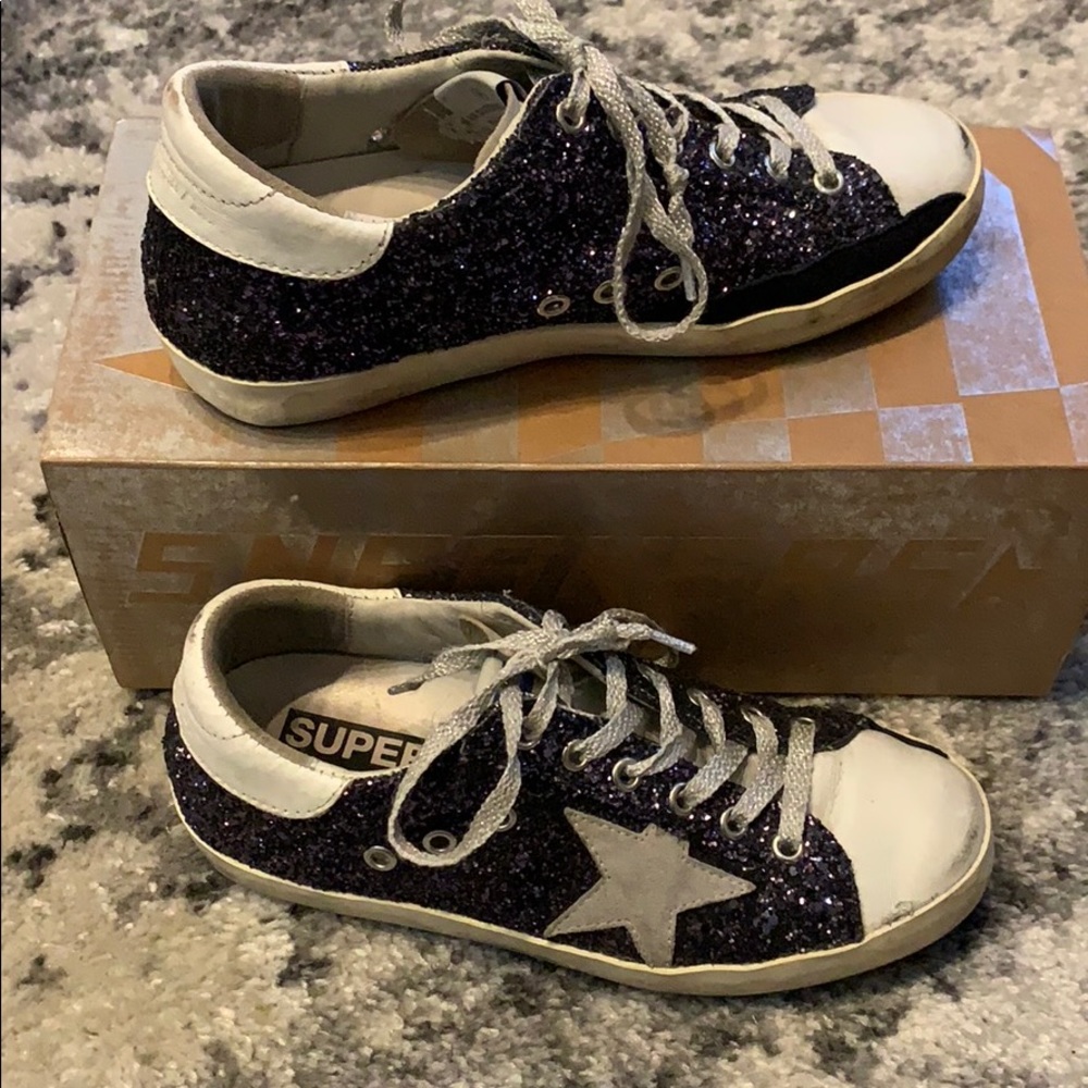Golden Goose Glitter Sneakers